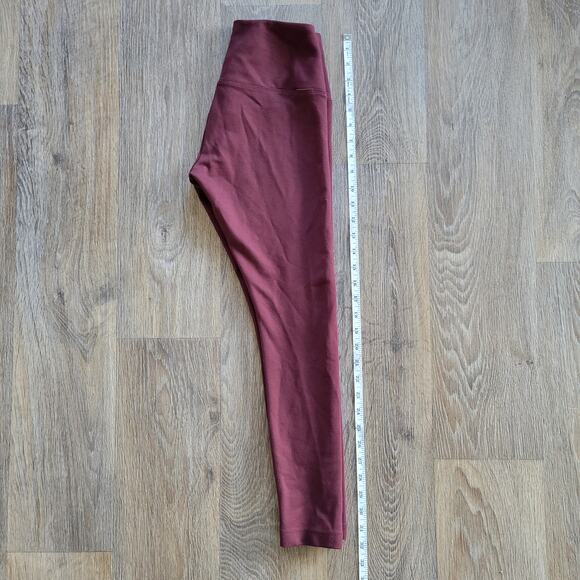 Lysse Burgundy Leggings Size Small - Picture 6 of 8